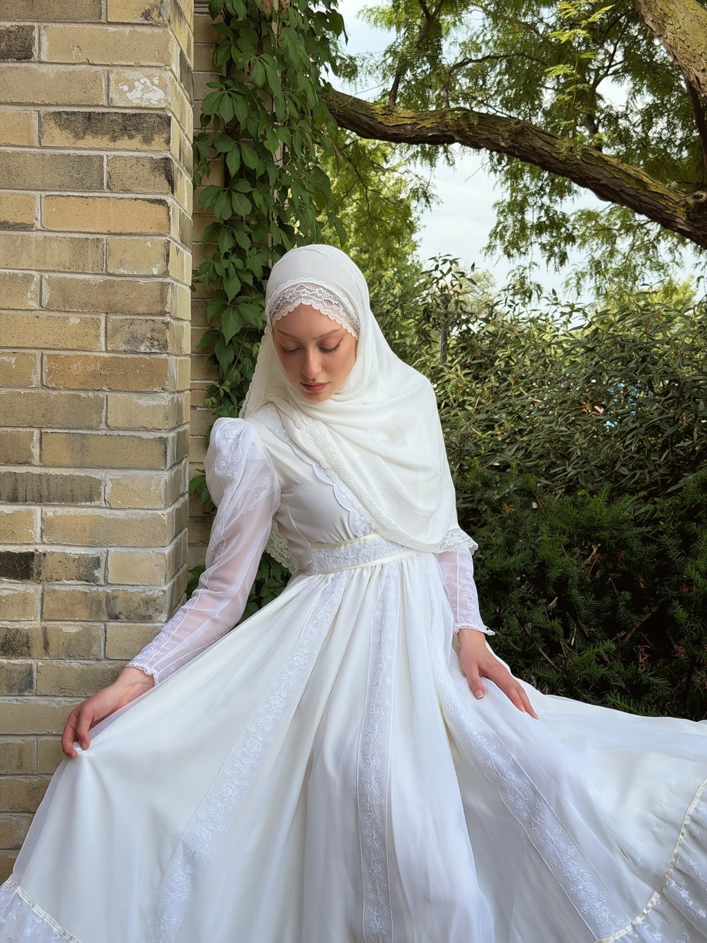 Meringue Lace Modal Hijab