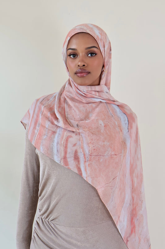 Pink Clay Modal Hijab