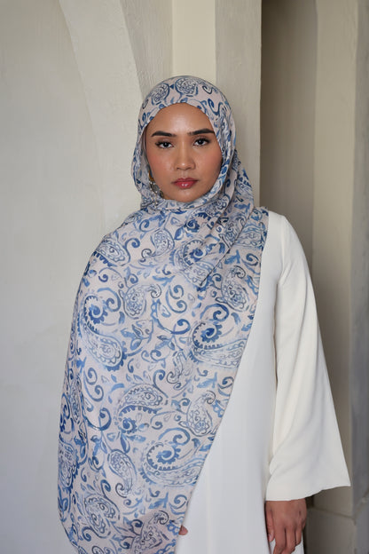 Blue Topaz Modal Hijab