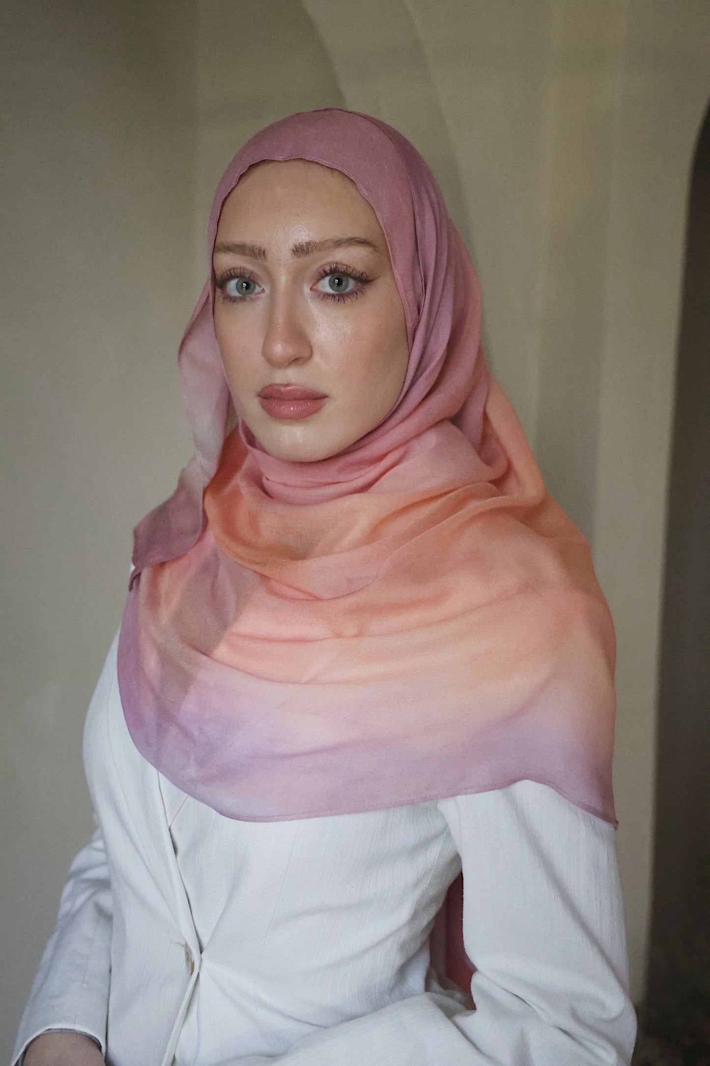 Ombre Sunset Modal Hijab