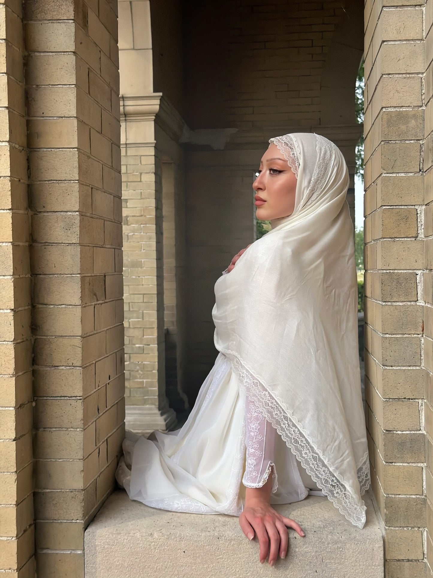 Meringue Lace Modal Hijab