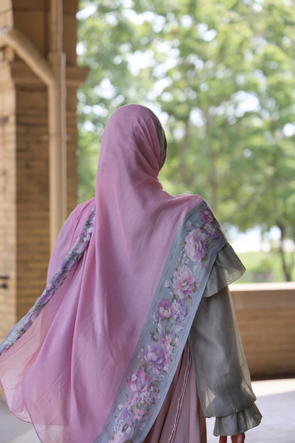 Peony Meadows Modal Hijab