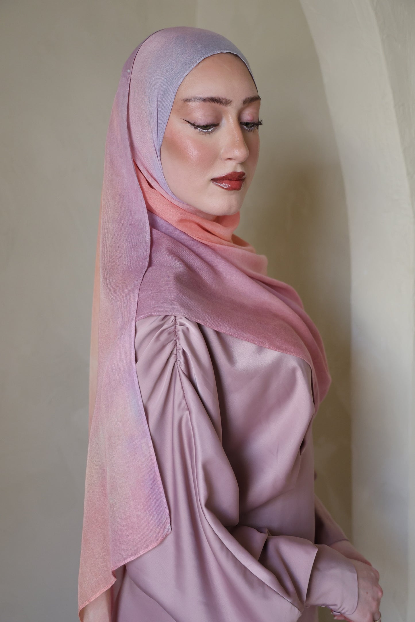 Ombre Sunset Modal Hijab