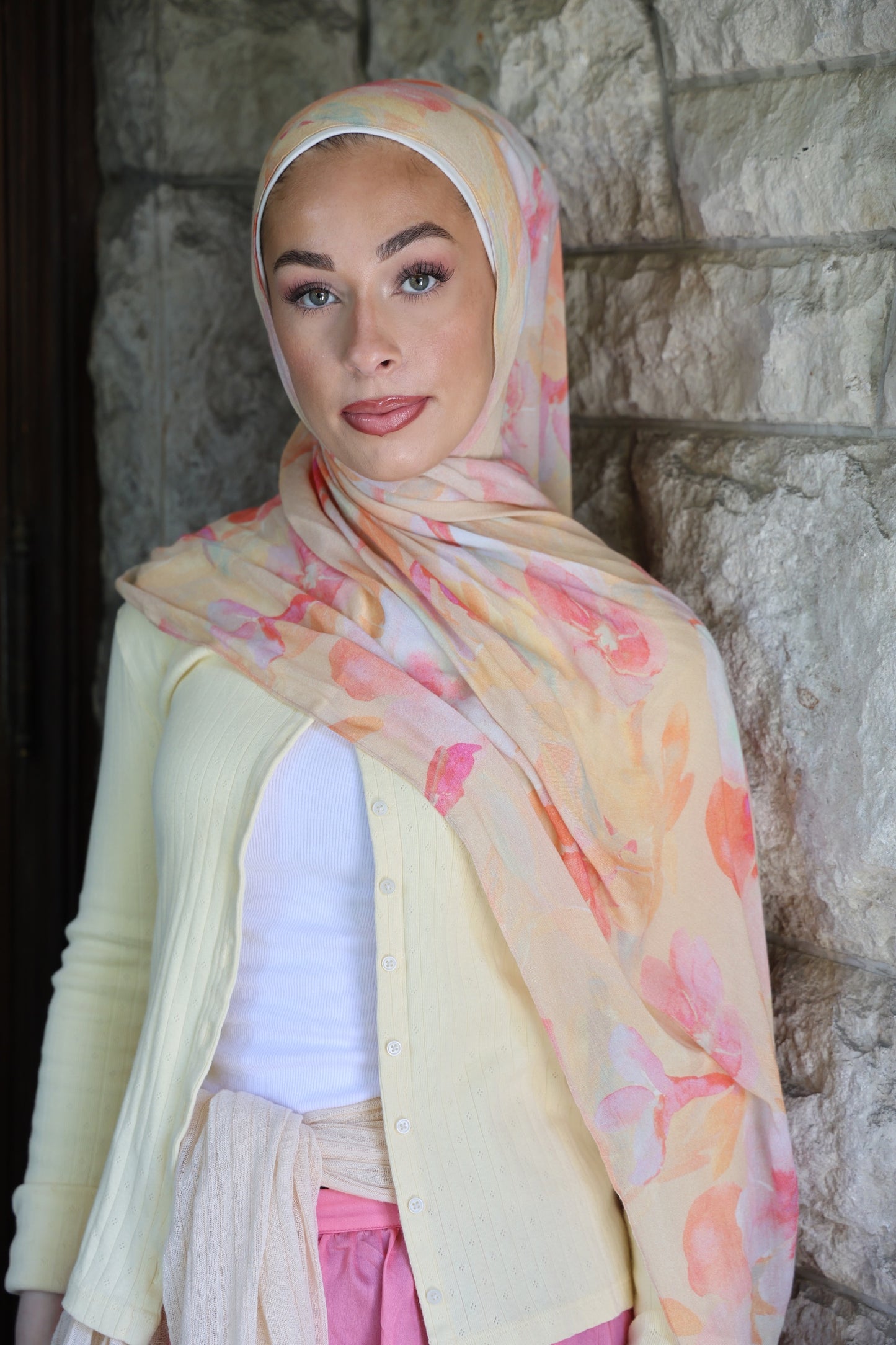 Peach Nectar Modal Hijab