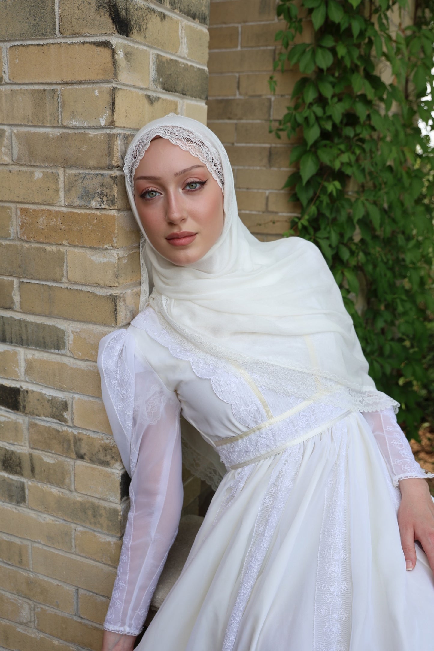 Meringue Lace Modal Hijab