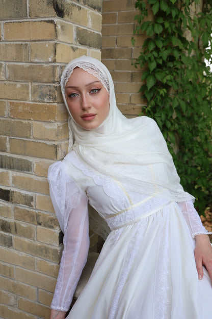Meringue Lace Modal Hijab