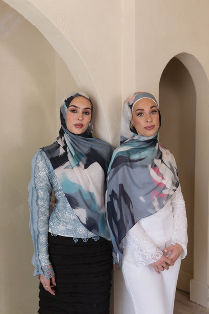 Something Blue Modal Hijab