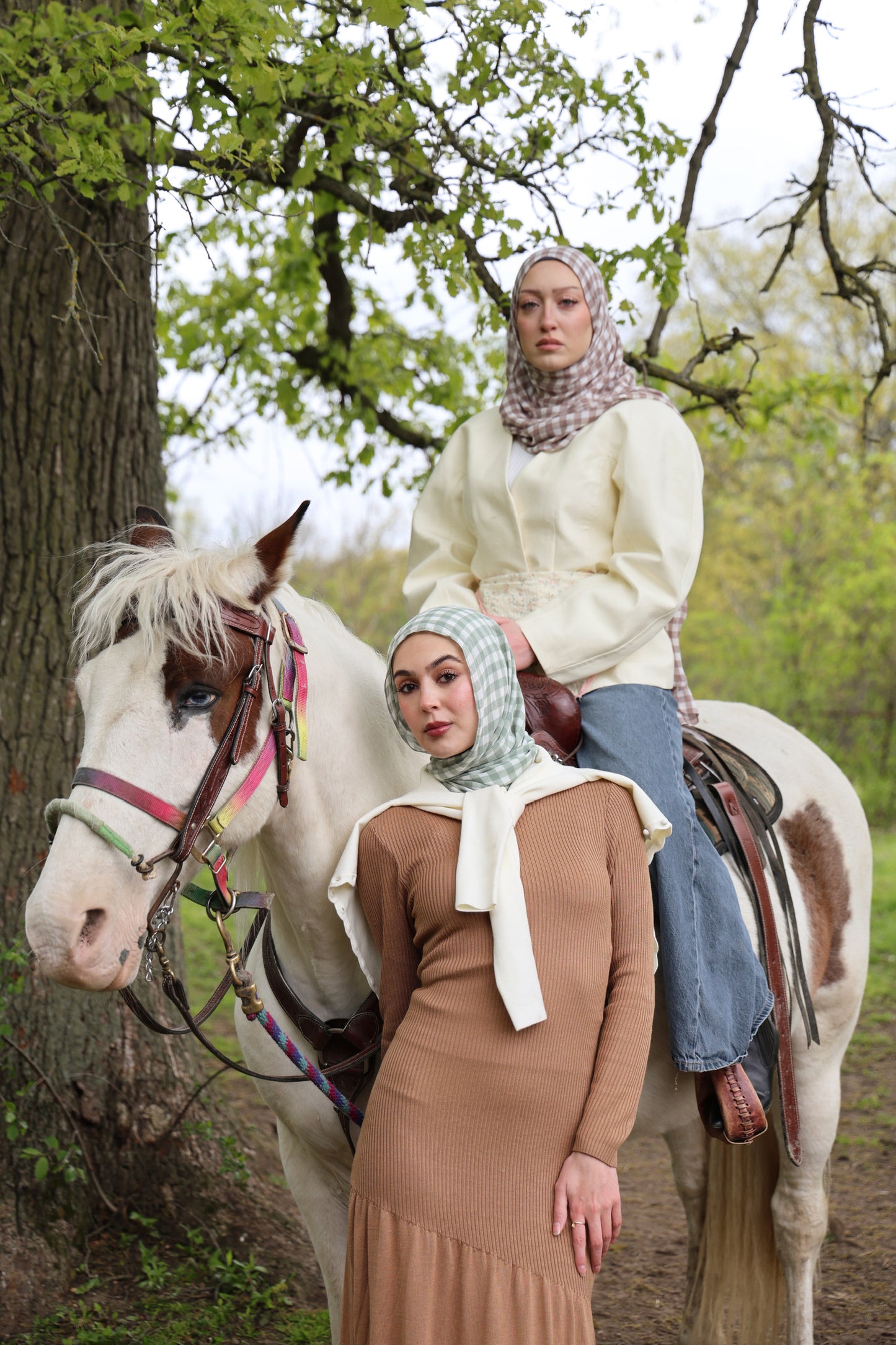 Heathered Sage Modal Hijab