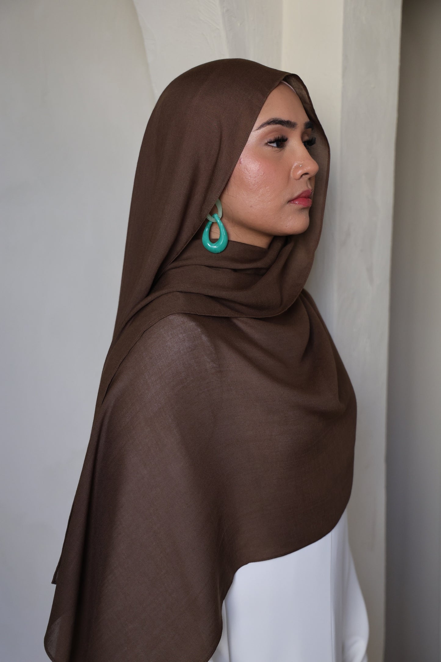 Walnut Date Modal Hijab