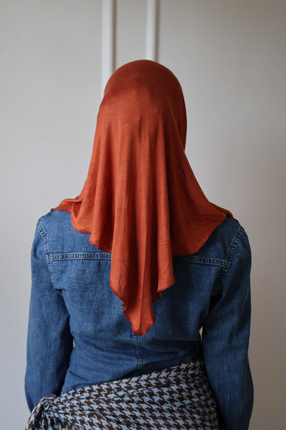 Pumpkin Spice Easy Jersey Hijab