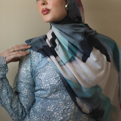 Something Blue Modal Hijab
