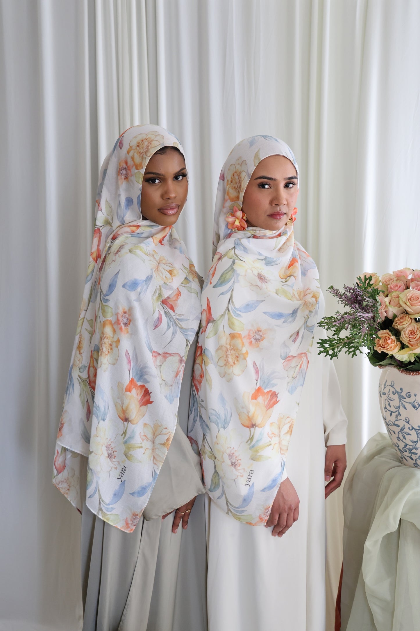 Whimsy Garden Modal Hijab