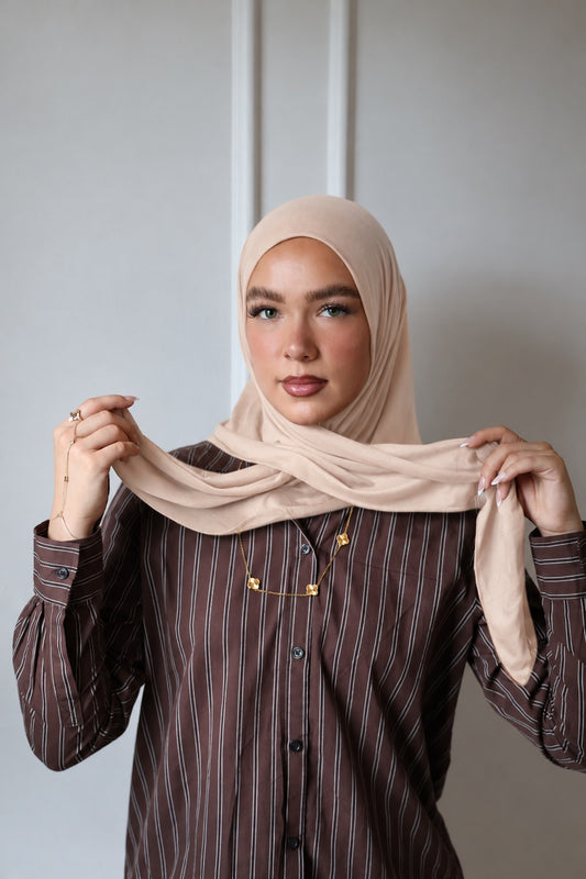 Peach Cobbler Easy Jersey Hijab