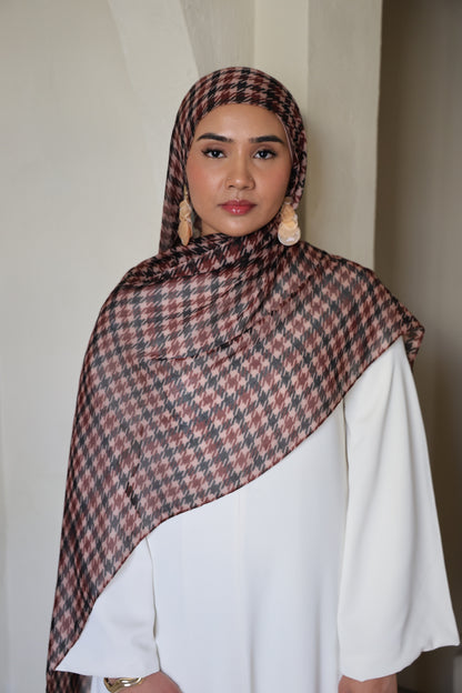 Ginger Plum Modal Hijab