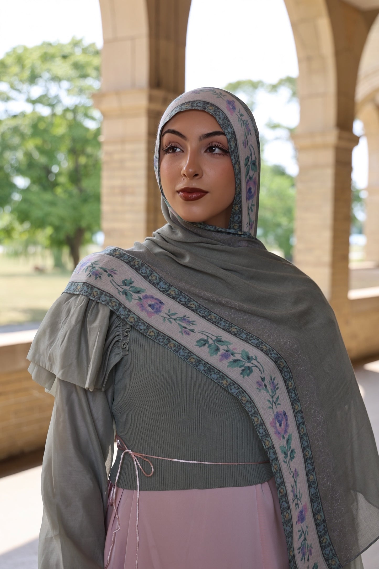Lavender Willow Modal Hijab