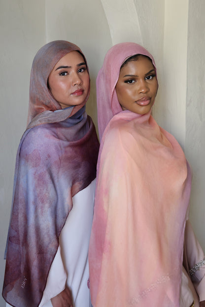 Ombre Sunset Modal Hijab