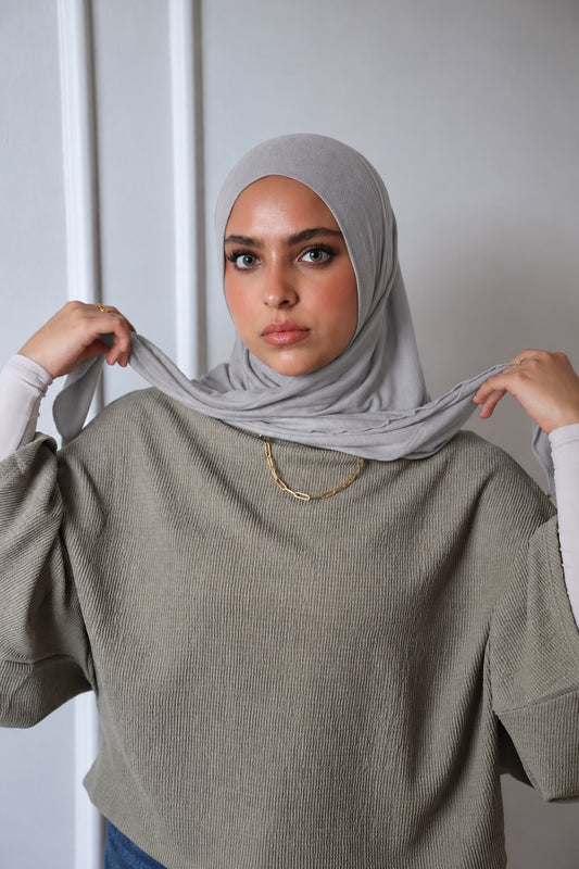 Cloudy Skies Easy Jersey Hijab