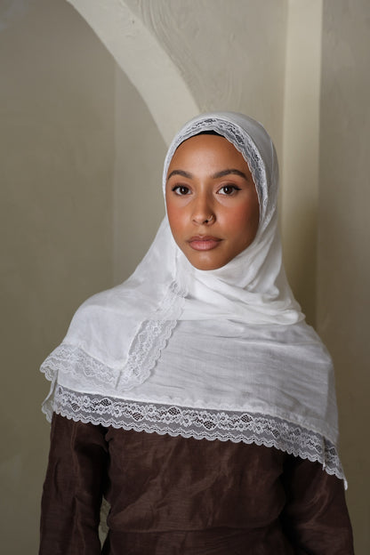 Meringue Lace Modal Hijab