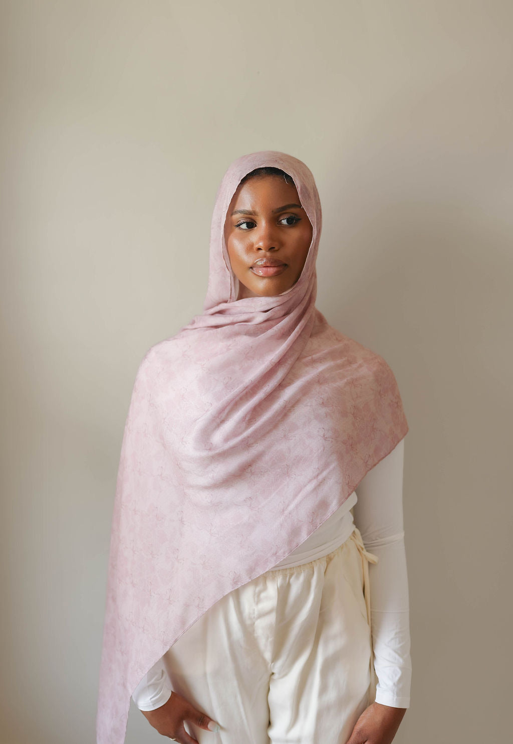 Pink Sea Modal Hijab