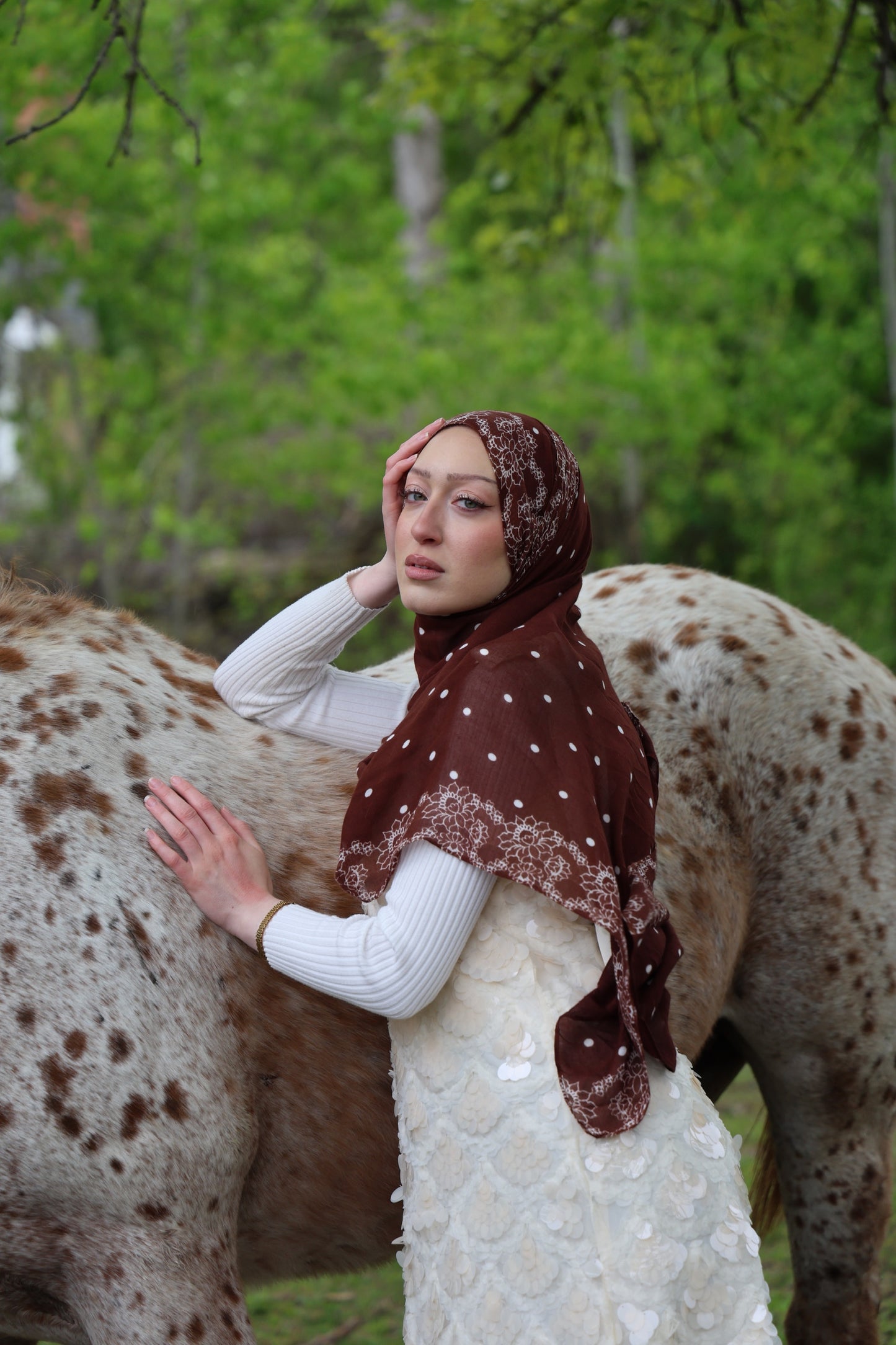 Honey Cake Modal Hijab