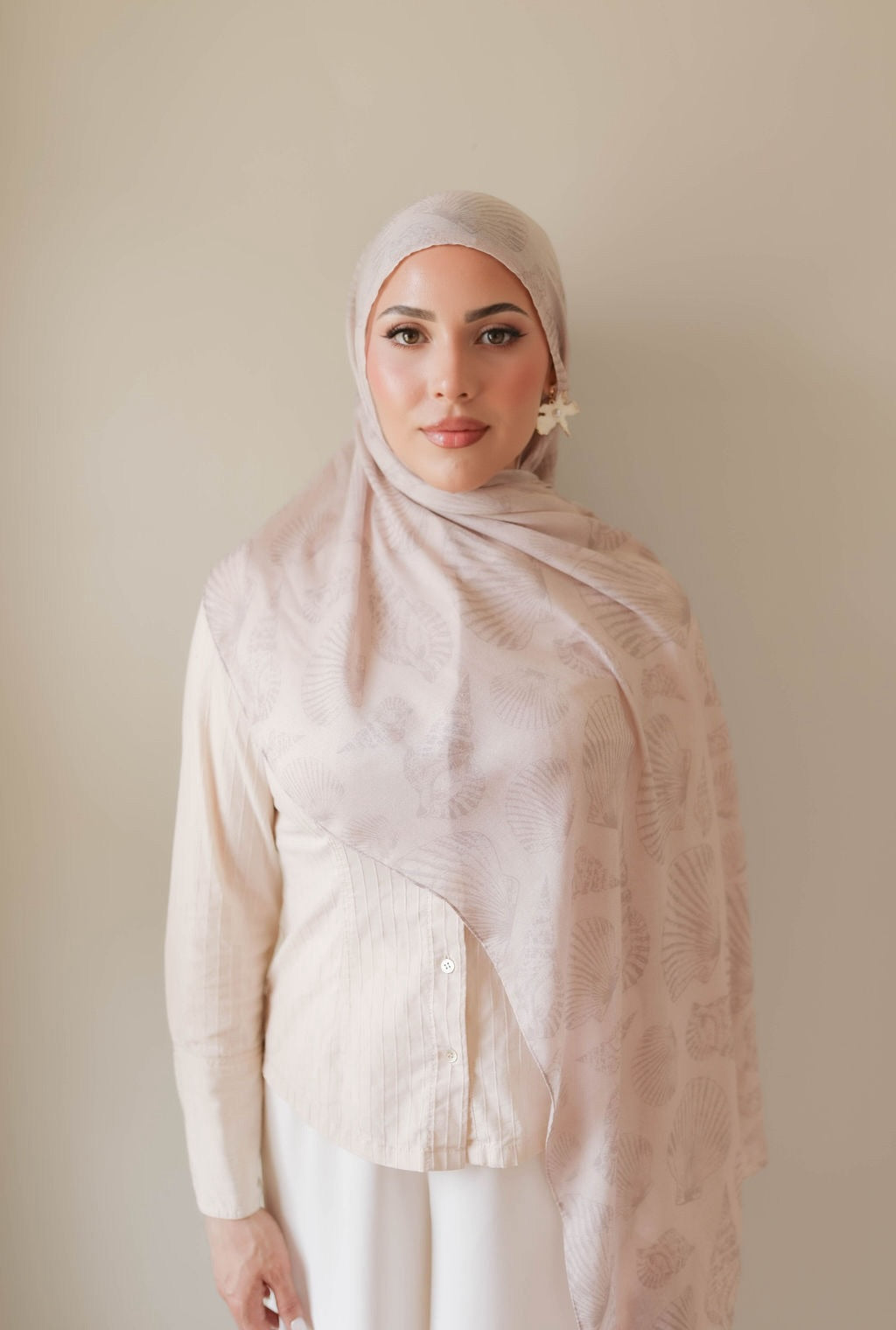 Sandy Seashores Modal Hijab