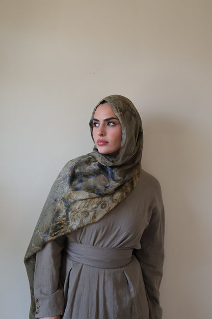 Pistachio Latte Modal Hijab