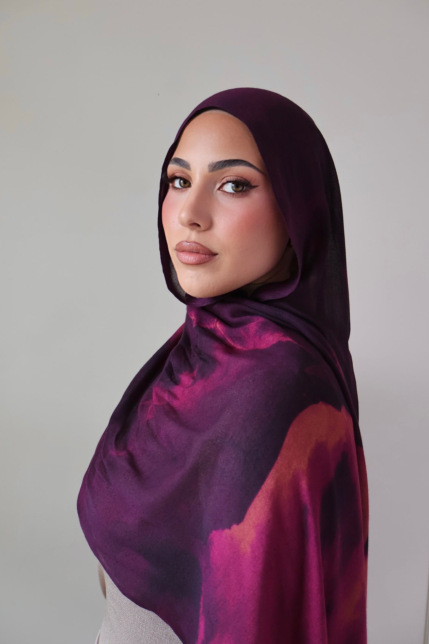 Goldenberry Fig Modal Hijab