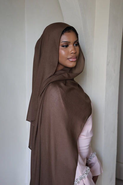 Walnut Date Modal Hijab