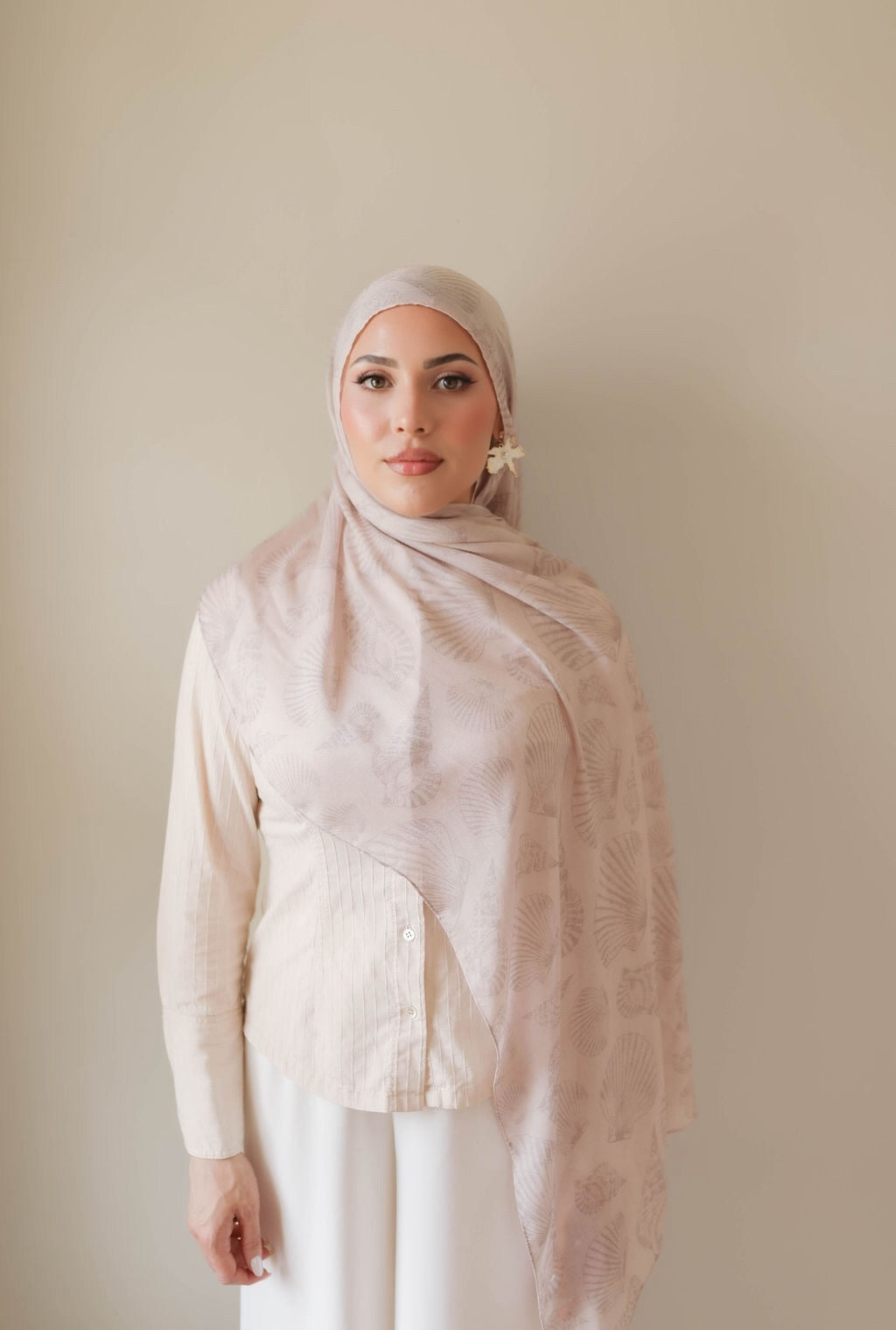 Sandy Seashores Modal Hijab