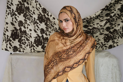 Golden Snake Modal Hijab