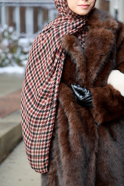 Ginger Plum Modal Hijab