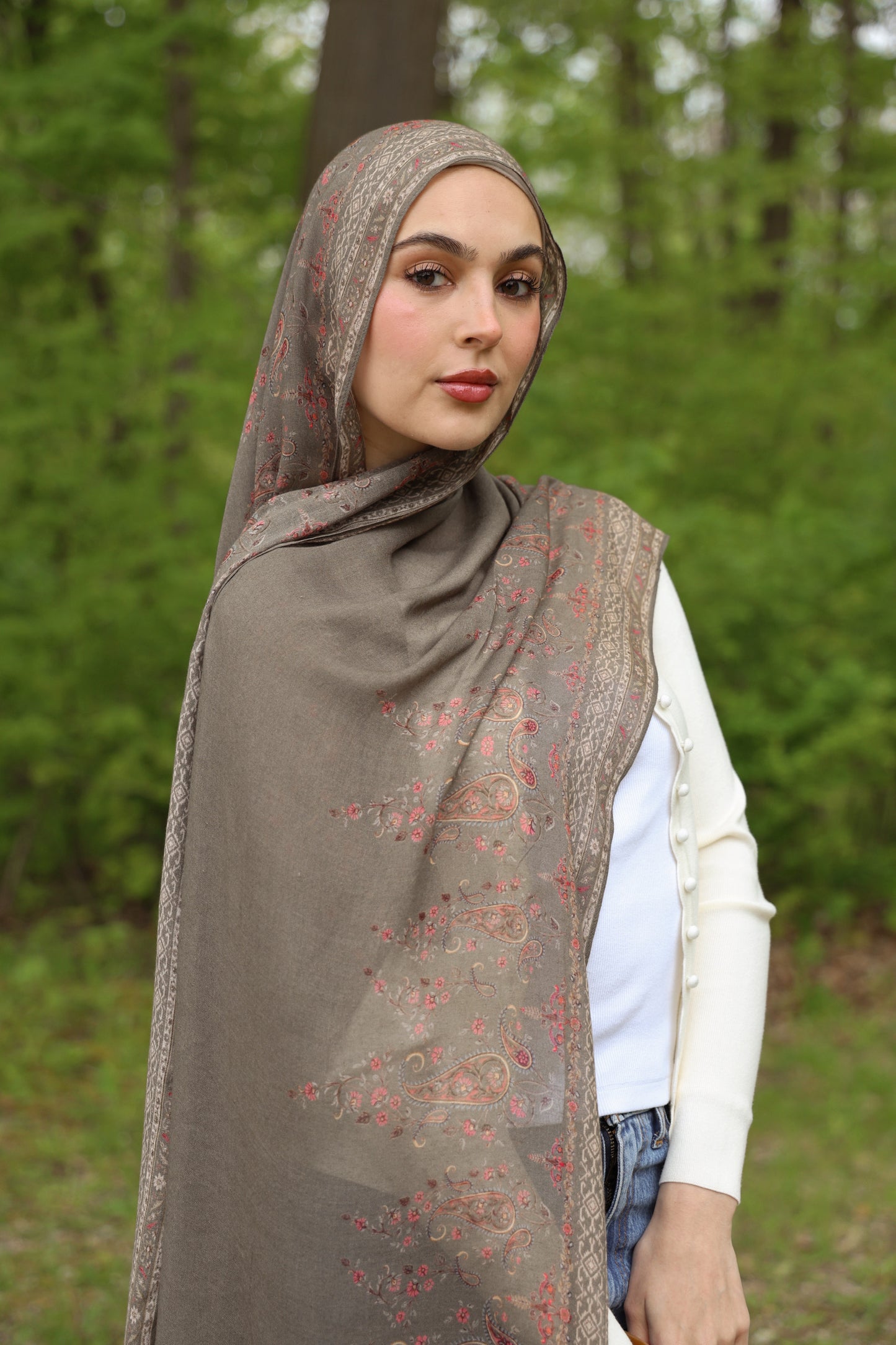Olive Groves Modal Hijab