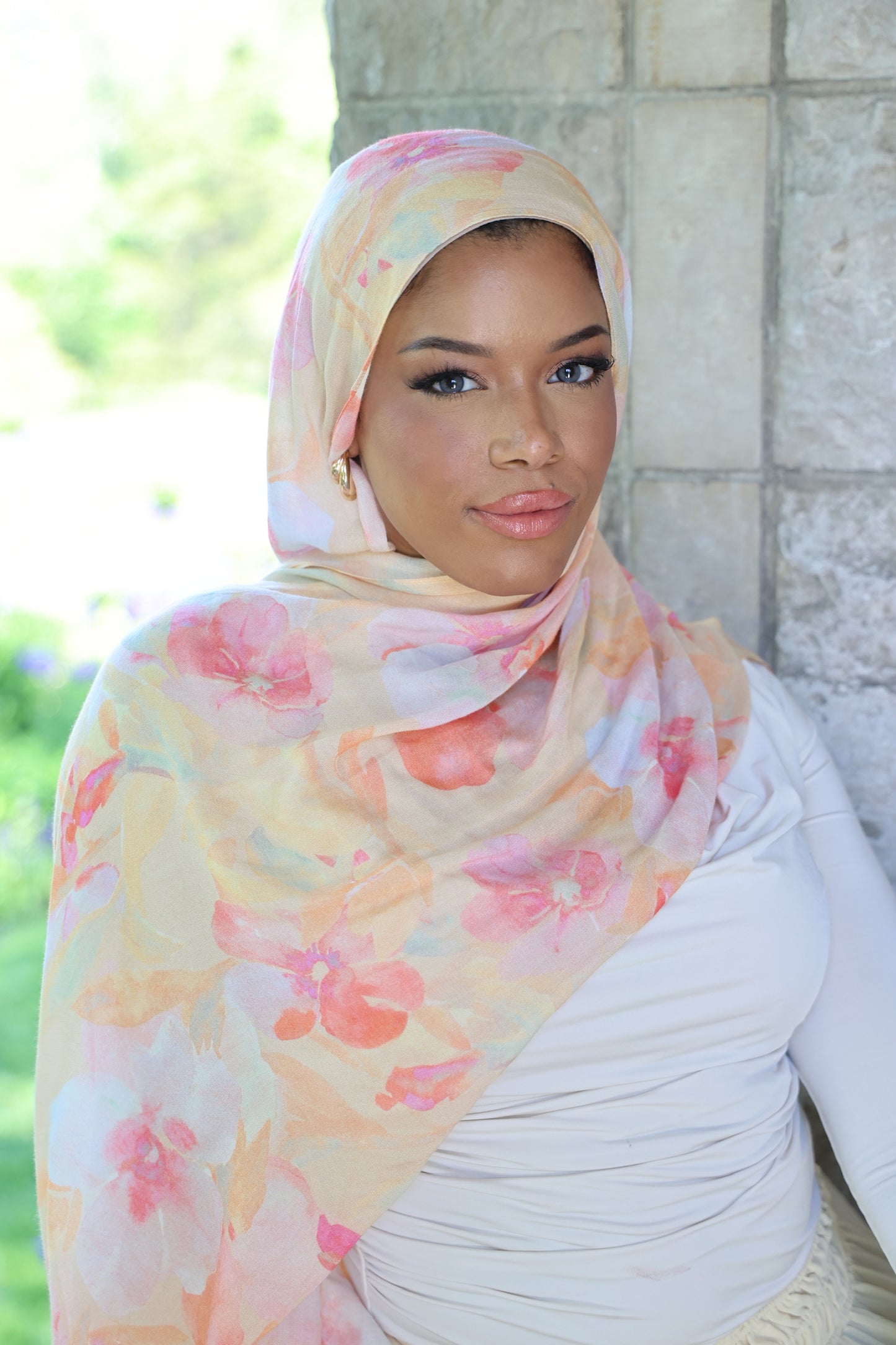Peach Nectar Modal Hijab