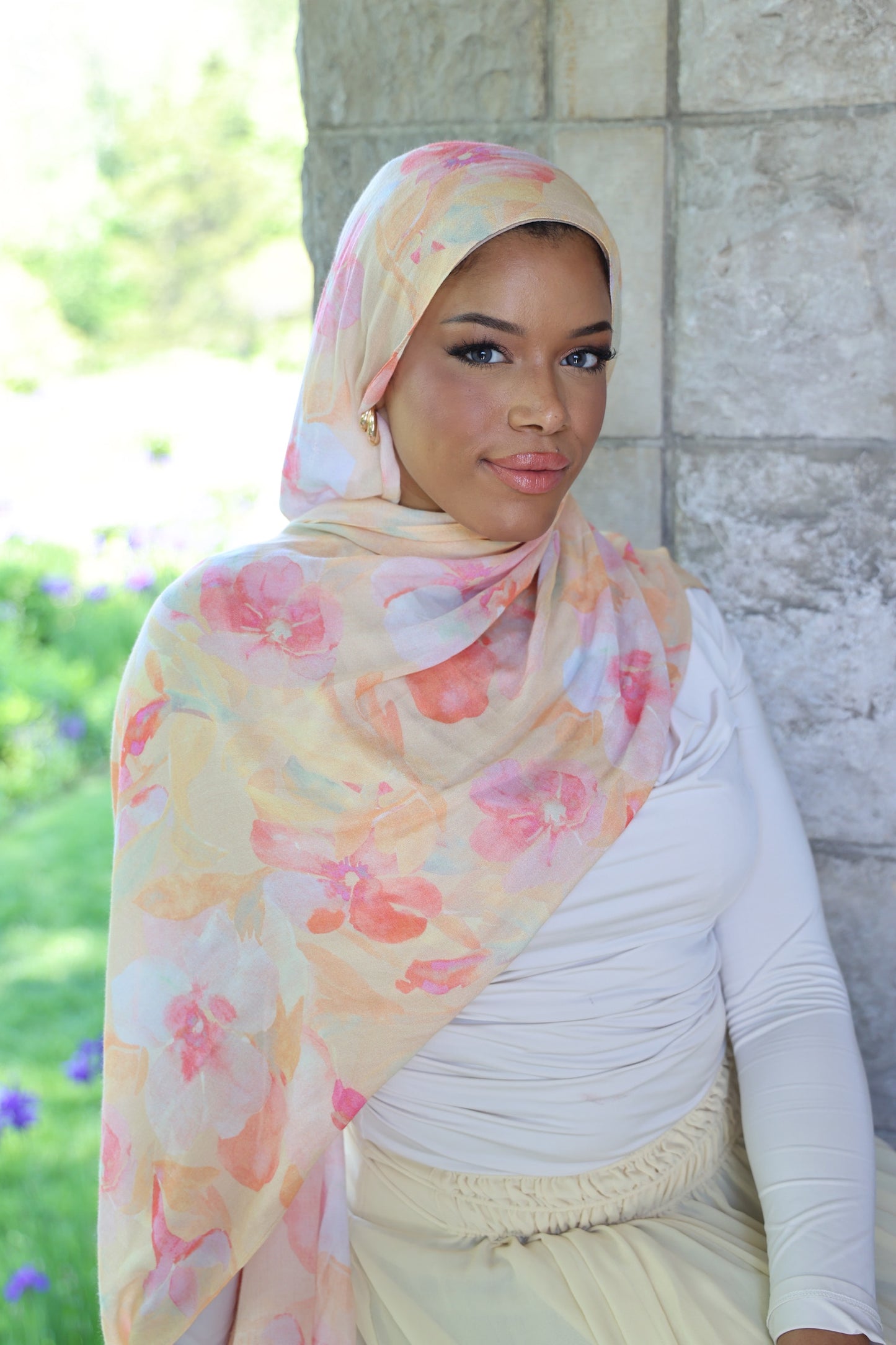 Peach Nectar Modal Hijab