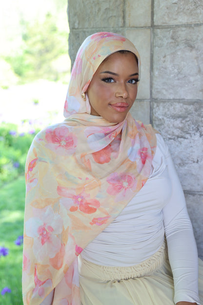 Peach Nectar Modal Hijab