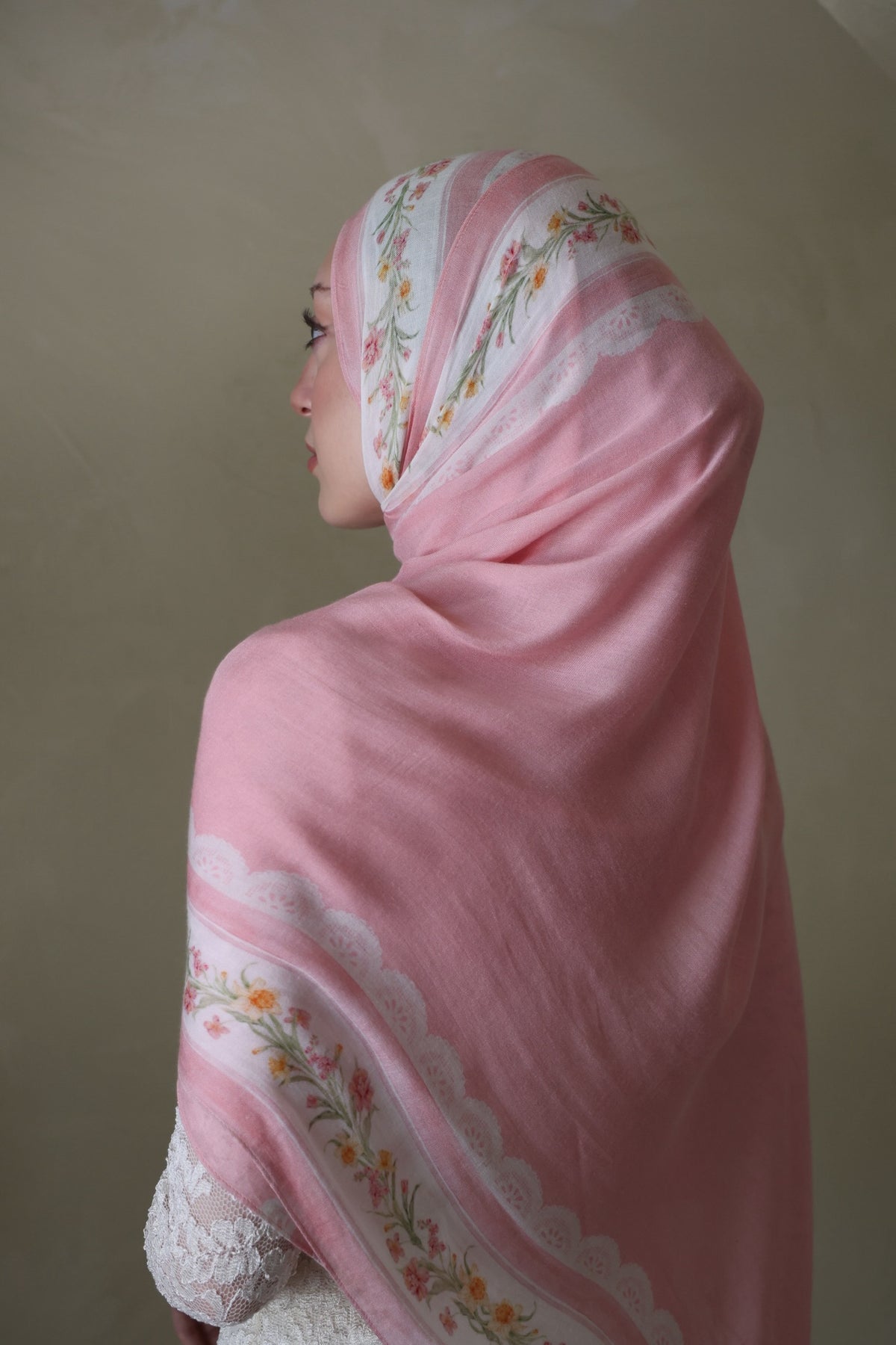 Enchanted Rose Modal Hijab