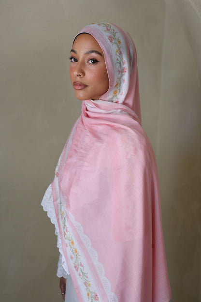 Enchanted Rose Modal Hijab
