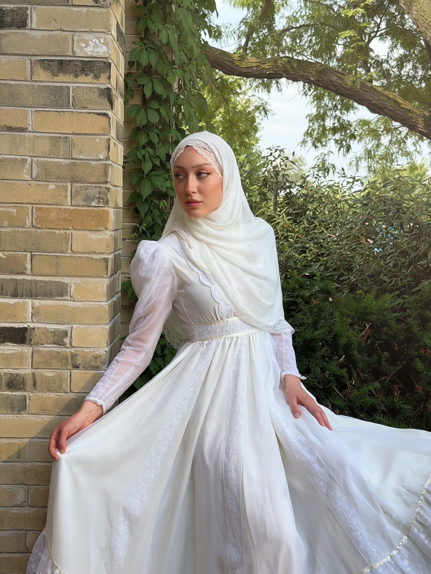 Meringue Lace Modal Hijab