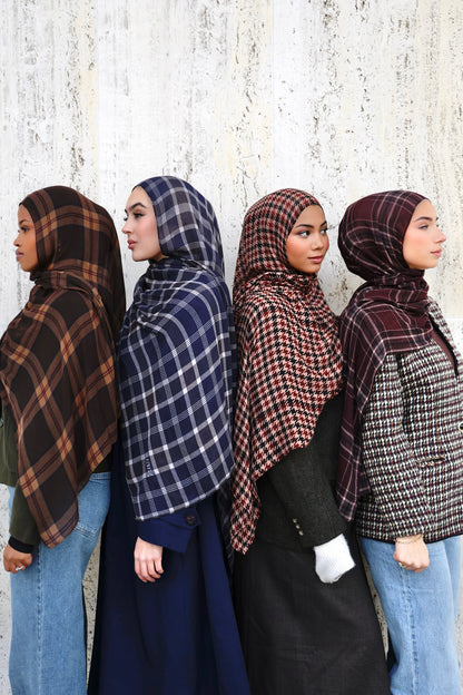 Ginger Plum Modal Hijab