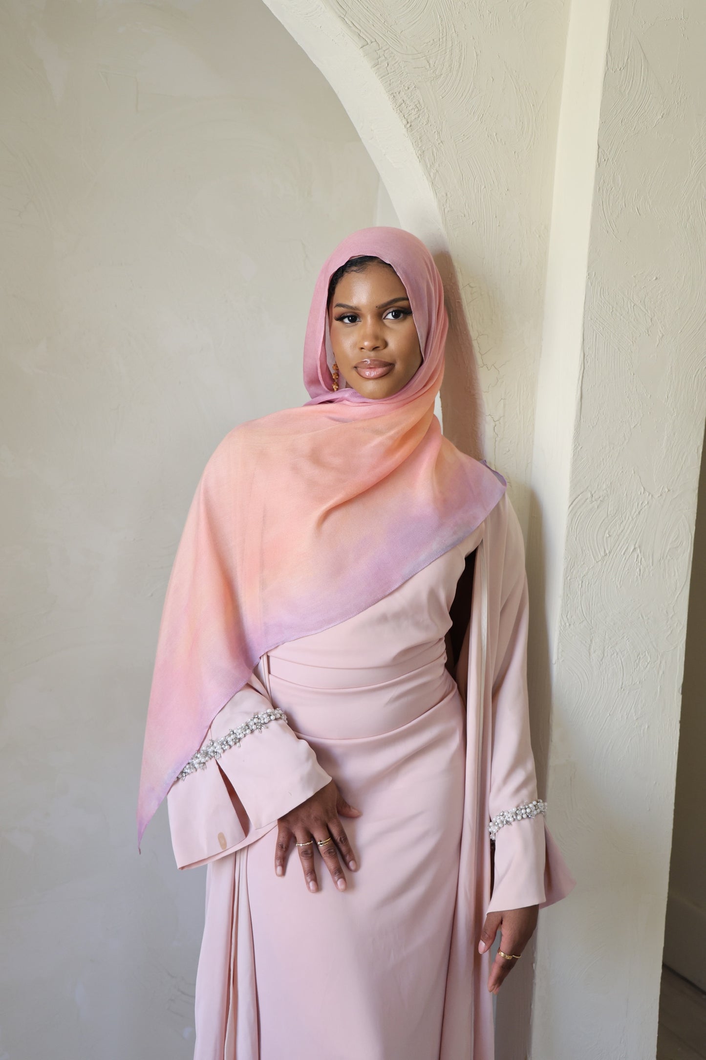 Ombre Sunset Modal Hijab