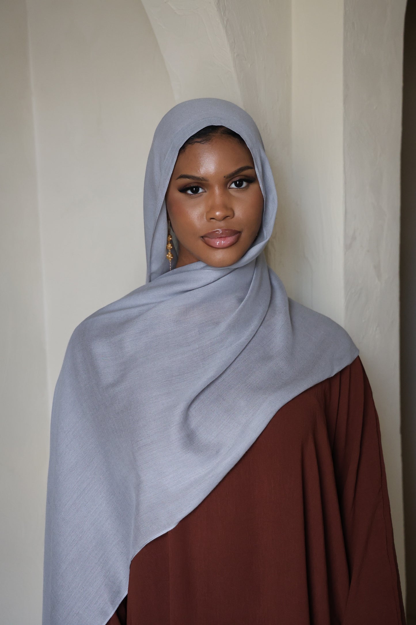 Dusty Blue Modal Hijab