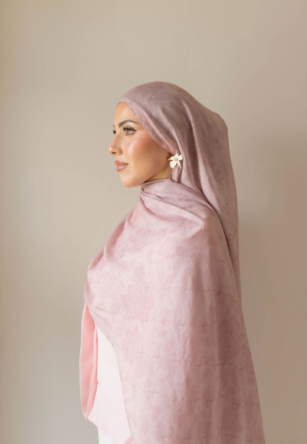 Pink Sea Modal Hijab
