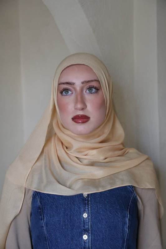 Banana Buttercream Modal Hijab