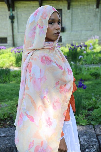 Peach Nectar Modal Hijab