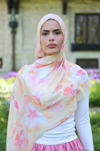 Peach Nectar Modal Hijab