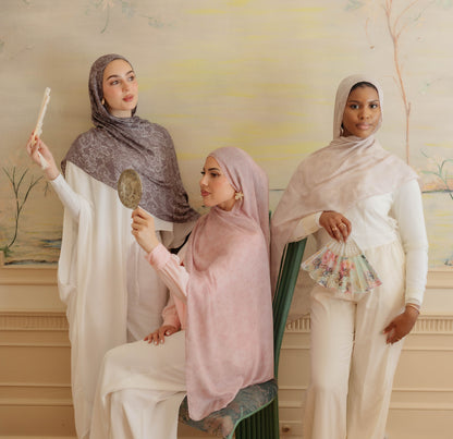 Pink Sea Modal Hijab