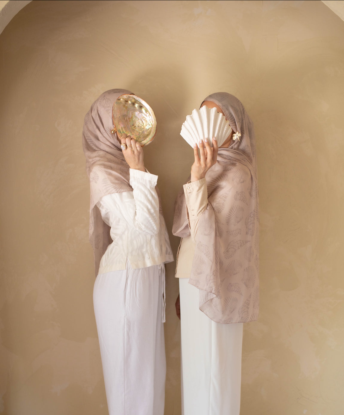 Sandy Seashores Modal Hijab
