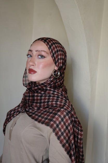 Ginger Plum Modal Hijab
