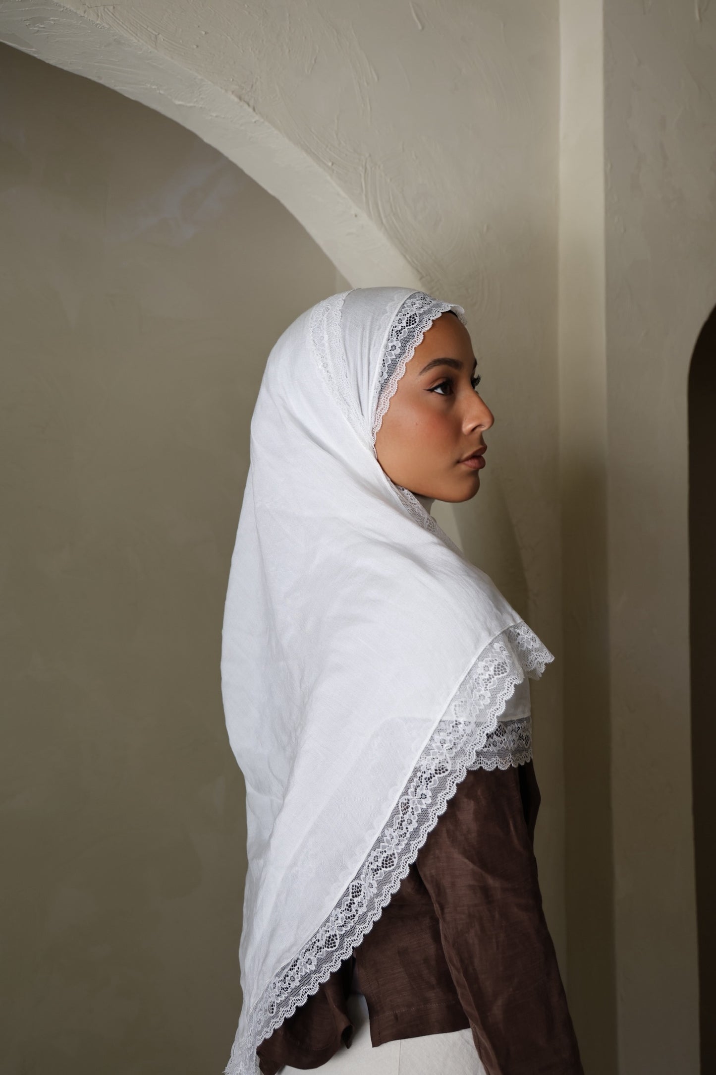Meringue Lace Modal Hijab