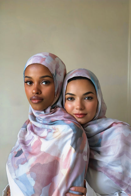 Periwinkle Clouds Modal Hijab
